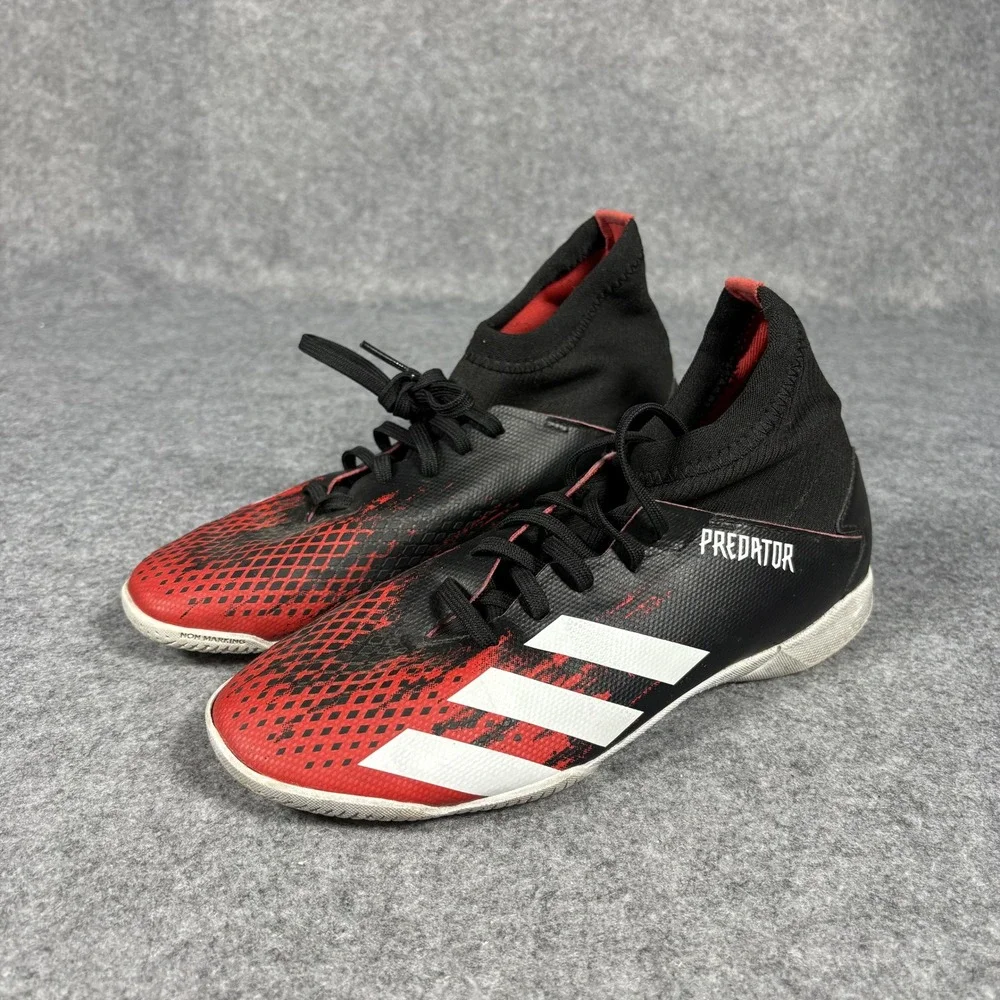 Adidas‎ Predator 20.4 Sala Soccer Shoes 5 Red Black Indoor Futsal EF1954
